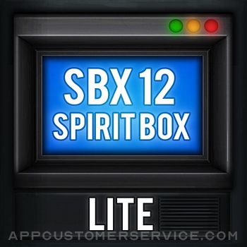 SBX 12 Spirit Box Customer Service
