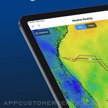 PredictWind Offshore Weather ipad image 1