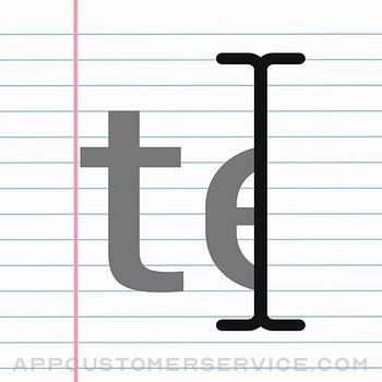 TextEdit. Customer Service