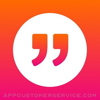 Motivational Quotes App. Customer Service