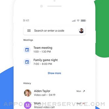 Google Meet iphone image 1