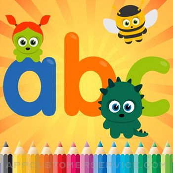 Coloring Book ABC Spanish Alphabet Games age 1-10 Customer Service