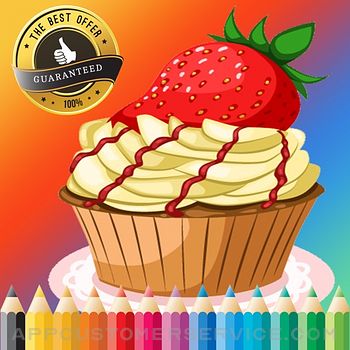 Bakery Cupcake Coloring Book Free Games for children age 1-10: Support your child's learning with drawing ideas, fun activities Customer Service