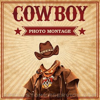 Cowboy Photo Montage Deluxe Customer Service