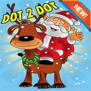 Brain dots Christmas & Santa claus Coloring Book - connect dot coloring pages games free for kids and toddlers any age Customer Service