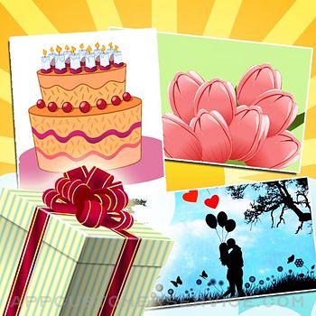 Birthday Greeting Cards - Text on Pictures: Happy Birthday Greetings Customer Service