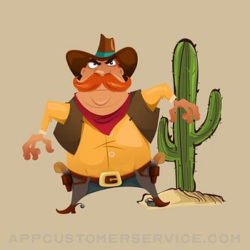 Wild West Stickers - Cowboys Customer Service