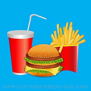 Fast Food Mc Burger Stickers Customer Service