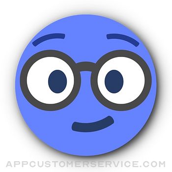 BLUE Emoji • Stickers Customer Service
