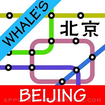 Beijing Metro Subway Map 北京地铁 Customer Service