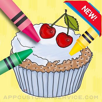 Color ME: Bakery Cup cake Pop Maker Kids Coloring Customer Service