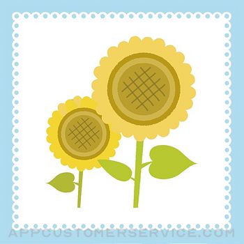 Sticker sunflower Customer Service