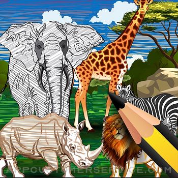 Download Animal Coloring Kingdom AR App