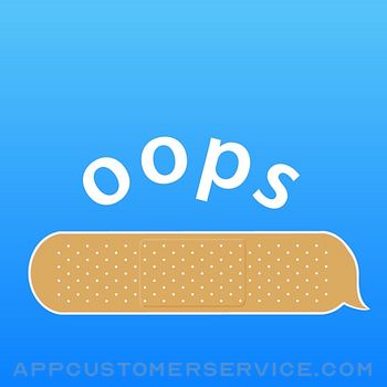 Oops - Animated Stickers Customer Service