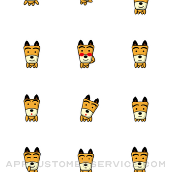 TF-Dog Animation 5 Stickers iphone image 2