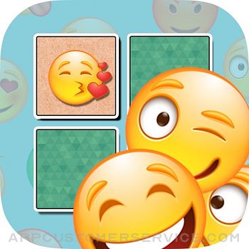 Emojis Find the Pairs Learning & memo Game Customer Service