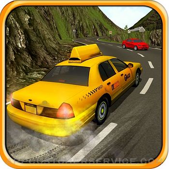 Crazy Hill Speed Taxi Driving 3D Customer Service
