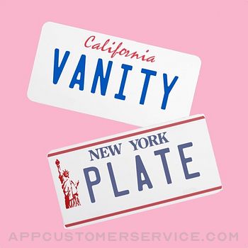 Vanity License Plate Maker Customer Service
