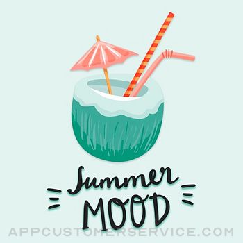 Hot Summer Mood Stickers Customer Service