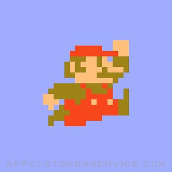 8-bit Super Mario Stickers Customer Service