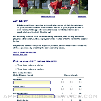 Baseball Fielding Rotation App ipad image 1