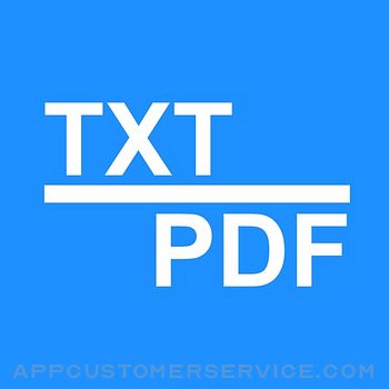 Txt2PDF - TXT File to PDF Customer Service