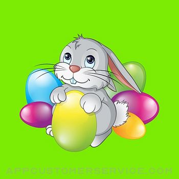 Happy Easter Stickers - Emojis Customer Service