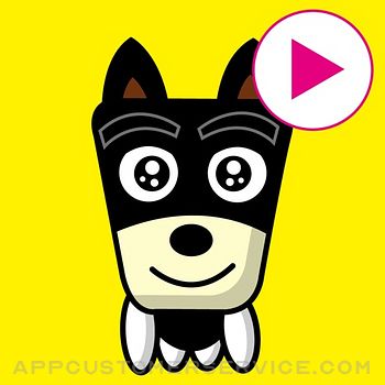 TF-Dog Animation 9 Stickers Customer Service