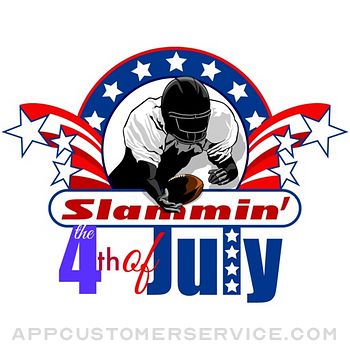 Football 4th of July Stickers Customer Service