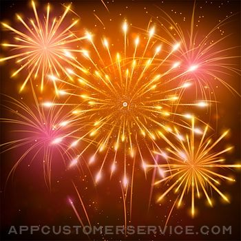 Animated Fireworks for Message Customer Service