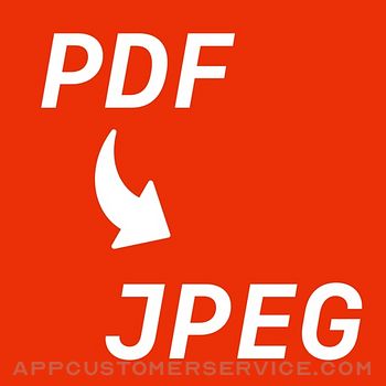 PDF to JPEG / PNG Customer Service