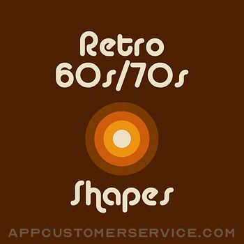 Retro 60s/70s Shapes Customer Service