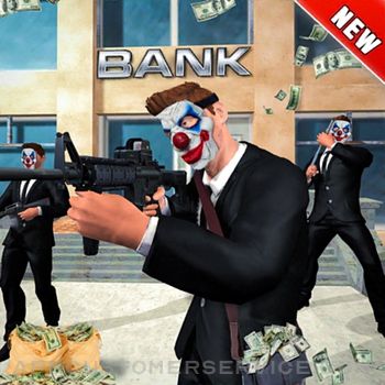 City Bank Robbery Crime Game Customer Service