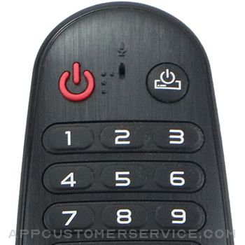 Remote control for LG Customer Service