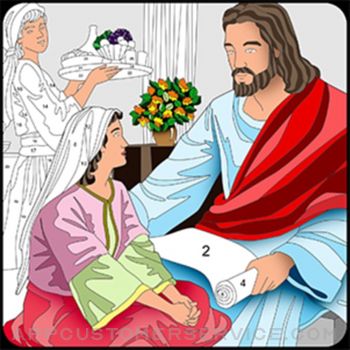Download Bible Coloring Color By Number App