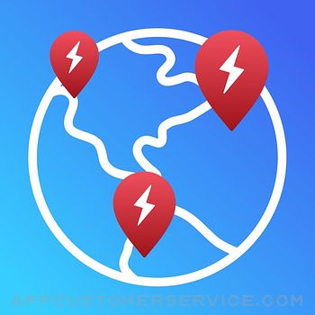 Supercharger map for Tesla Customer Service