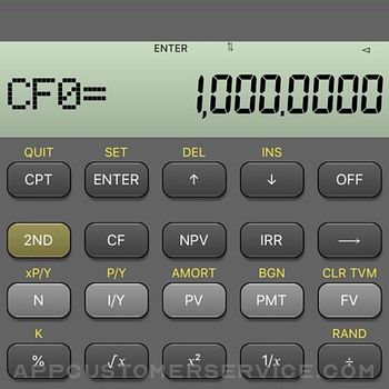 BA Financial Calculator Customer Service