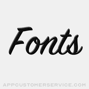 New Fonts for iPhone Customer Service