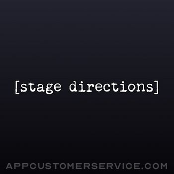 Stage Directions Stickers Customer Service