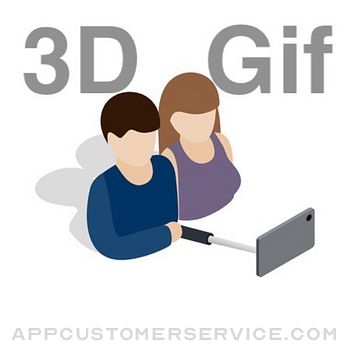 3D Selfie Gif Customer Service