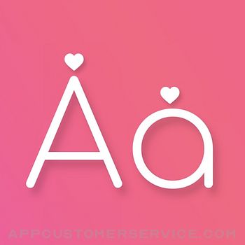 Fonts for iPhones Customer Service
