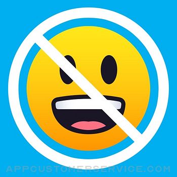 Anti Emoji - Prohibited Sign Customer Service