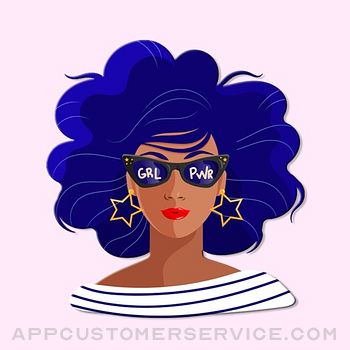 Download Strong Women's Day Stickers App