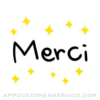 Pretty letter for French Customer Service