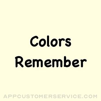 Colors Remember Customer Service