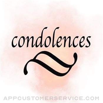 Condolences stickers Customer Service