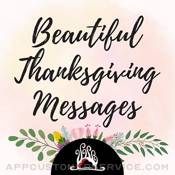 Beautiful Thanksgiving Message Customer Service