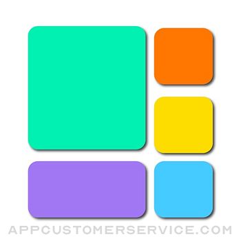 Color Widgets: Favorites Calls Customer Service