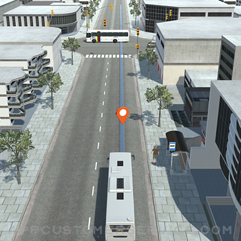 City Bus 3D iphone image 1