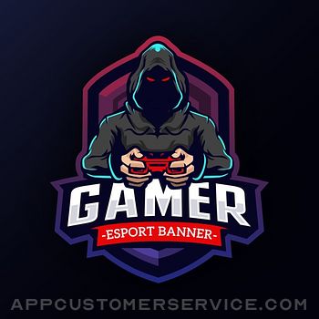 Banner Esport Maker For Gaming Customer Service